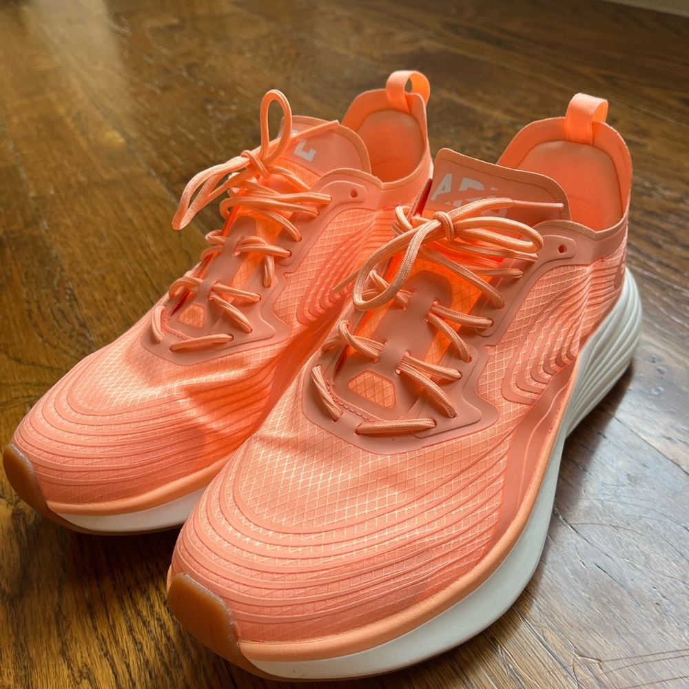 APL Streamline Women's Coral-Orange Athletic Sneakers